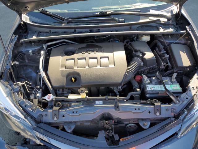 5YFBURHE1KP862881 - 2019 TOYOTA COROLLA L GRAY photo 11