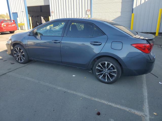 5YFBURHE1KP862881 - 2019 TOYOTA COROLLA L GRAY photo 2