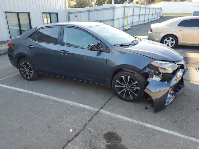 5YFBURHE1KP862881 - 2019 TOYOTA COROLLA L GRAY photo 4