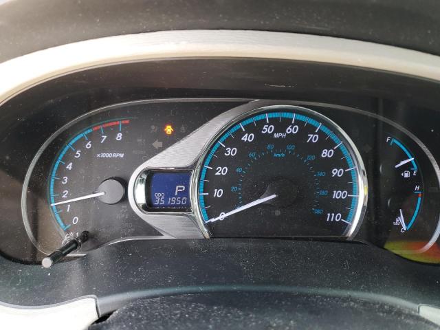 5TDYK3DC8BS019334 - 2011 TOYOTA SIENNA XLE ნაცრისფერი ფოტო 9