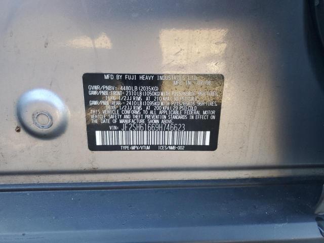 JF2SH61669H746623 - 2009 SUBARU FORESTER 2.5X Silber Foto 12