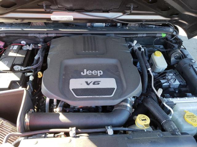 1C4BJWDG3HL600022 - 2017 JEEP WRANGLER U SPORT Графитовый фото 12