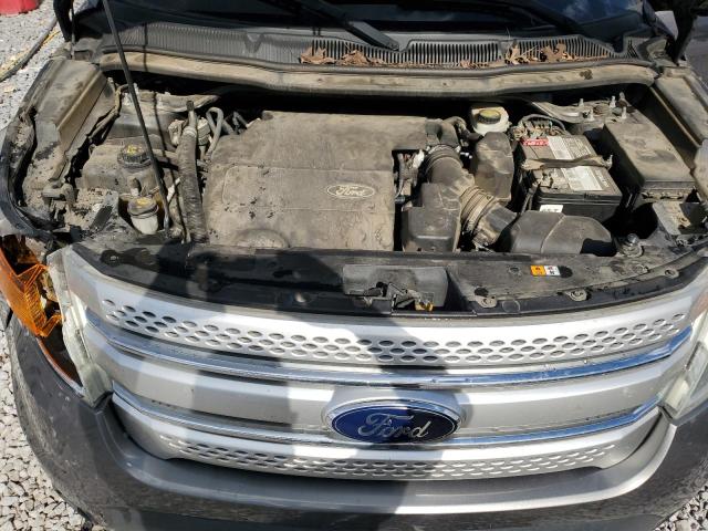 1FM5K7D88DGC67209 - 2013 FORD EXPLORER XLT Grau Foto 12