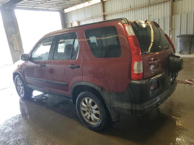 JHLRD78836C041926 - 2006 HONDA CR-V EX 勃艮第红 照片 2