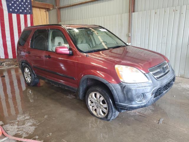 JHLRD78836C041926 - 2006 HONDA CR-V EX 勃艮第红 照片 4