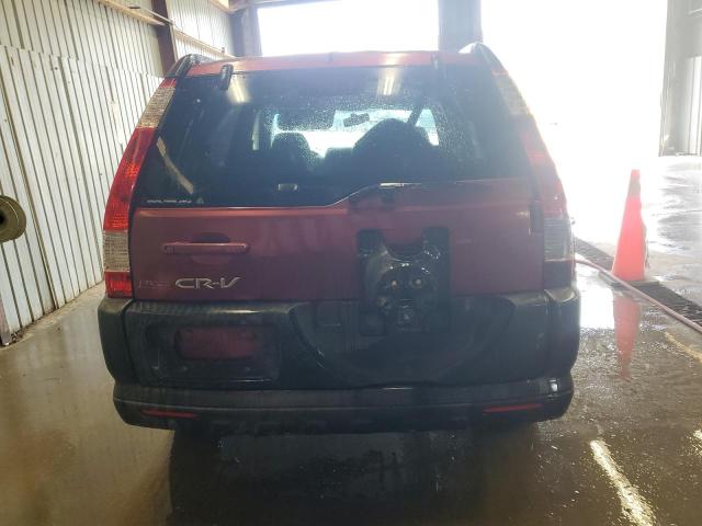JHLRD78836C041926 - 2006 HONDA CR-V EX 勃艮第红 照片 6