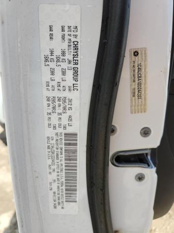 1C4NJCBA1DD244331 - 2013 JEEP COMPASS SPORT Ақ фото 13