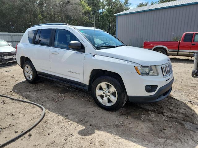 1C4NJCBA1DD244331 - 2013 JEEP COMPASS SPORT Ақ фото 4