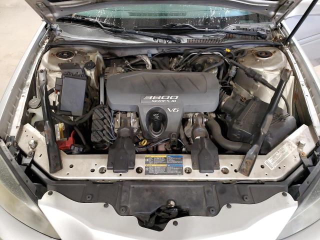 2G2WP522X51199821 - 2005 PONTIAC GRAND PRIX SILVER photo 11