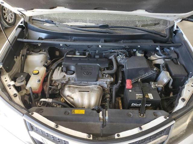 2T3ZFREV5EW117087 - 2014 TOYOTA RAV4 LE თეთრი ფოტო 12