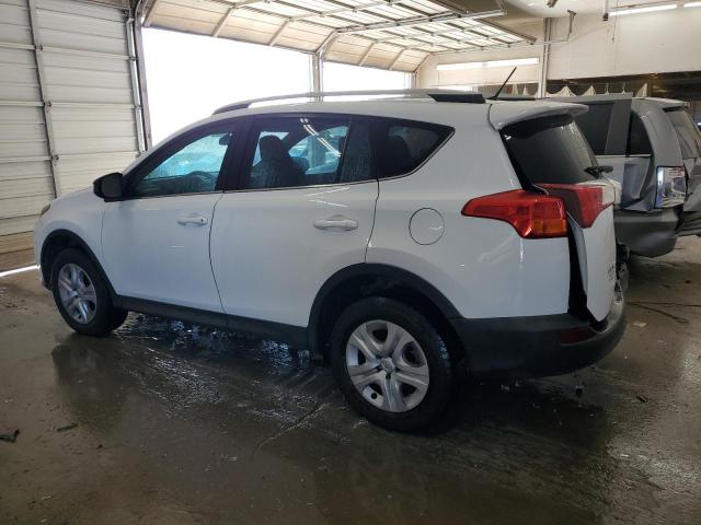 2T3ZFREV5EW117087 - 2014 TOYOTA RAV4 LE თეთრი ფოტო 2
