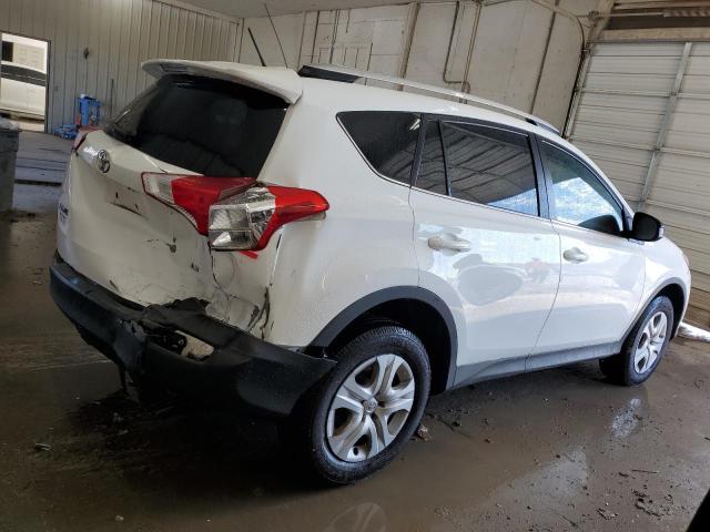2T3ZFREV5EW117087 - 2014 TOYOTA RAV4 LE თეთრი ფოტო 3