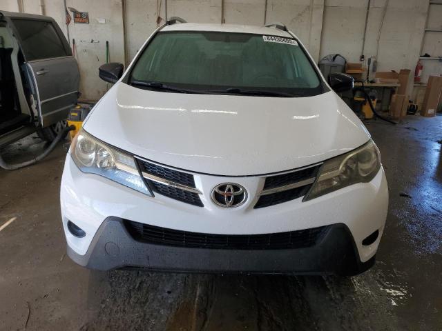 2T3ZFREV5EW117087 - 2014 TOYOTA RAV4 LE თეთრი ფოტო 5
