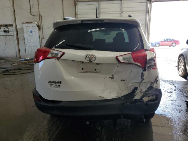 2T3ZFREV5EW117087 - 2014 TOYOTA RAV4 LE თეთრი ფოტო 6