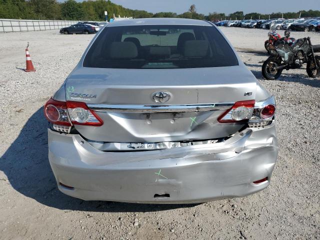 2T1BU4EE3DC013314 - 2013 TOYOTA COROLLA BASE Сріблястий фото 6