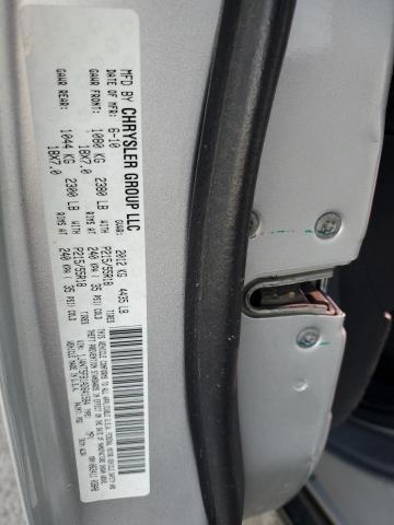 1J4NT5FB1AD641584 - 2010 JEEP COMPASS LIMITED Argent photo 12