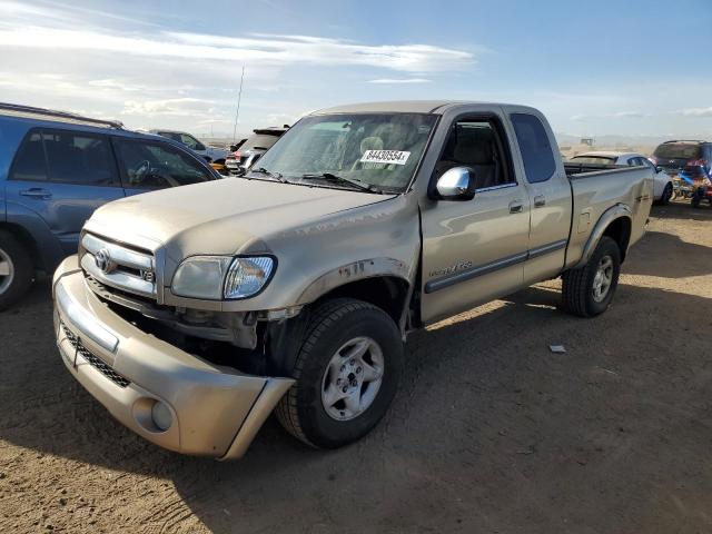 5TBBT44133S343700 - 2003 TOYOTA TUNDRA ACCESS CAB SR5 TAN photo 1