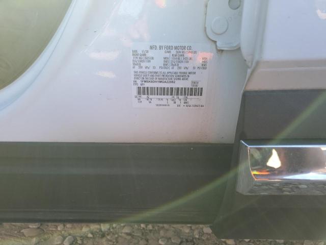 1FMSK8DH1MGA22082 - 2021 FORD EXPLORER XLT Blanco foto 13