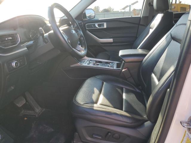 1FMSK8DH1MGA22082 - 2021 FORD EXPLORER XLT Blanco foto 7