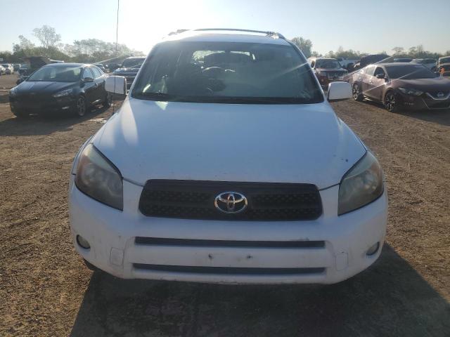 JTMBD32V775122519 - 2007 TOYOTA RAV4 SPORT WHITE photo 5