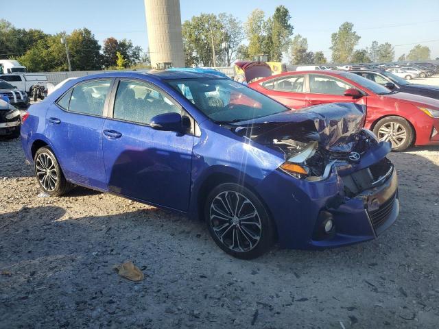 2T1BURHE1FC251271 - 2015 TOYOTA COROLLA L أزرق صورة 4