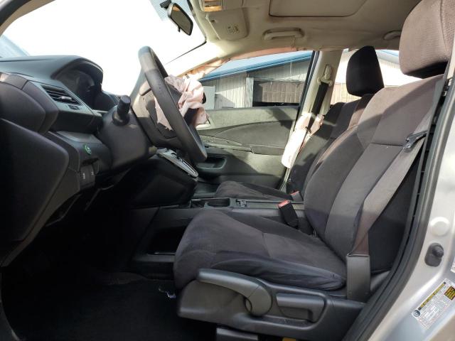 5J6RM4H58EL069523 - 2014 HONDA CR-V EX SILVER photo 7