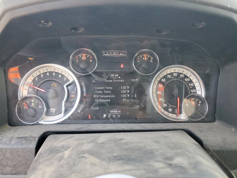 1C6RR6LT9DS523881 - 2013 RAM 1500 SLT Boz foto 9