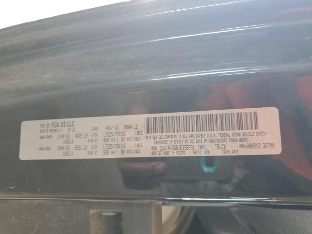 3C6TRVDG6JE156731 - 2018 RAM PROMASTER 2500 HIGH Dwukolorowy zdjęcie 12