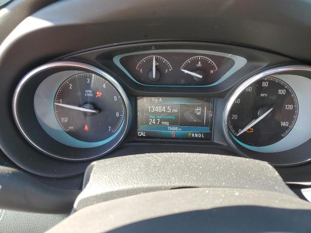 LRBFXBSA1JD051393 - 2018 BUICK ENVISION PREFERRED ვერცხლისფერი ფოტო 9