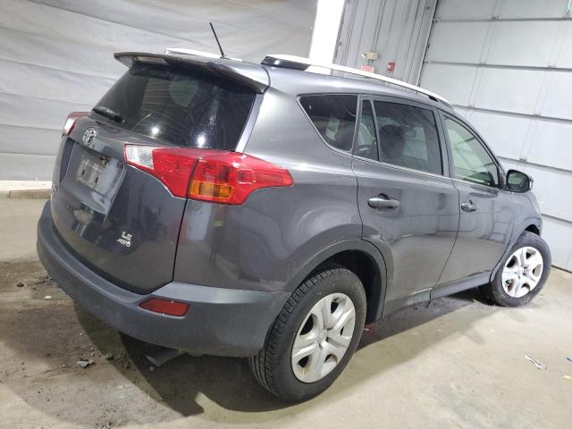 JTMBFREV9FJ034795 - 2015 TOYOTA RAV4 LE GRAY photo 3