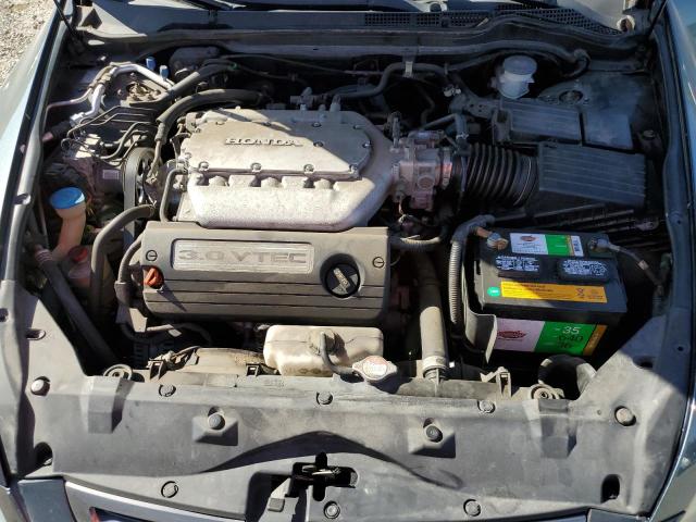 1HGCM66554A007924 - 2004 HONDA ACCORD EX მწვანე ფოტო 11