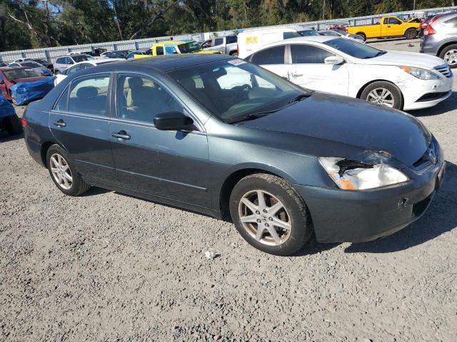 1HGCM66554A007924 - 2004 HONDA ACCORD EX მწვანე ფოტო 4
