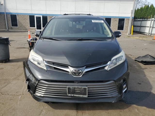 5TDDZ3DC3JS194793 - 2018 TOYOTA SIENNA XLE Schwarz Foto 5