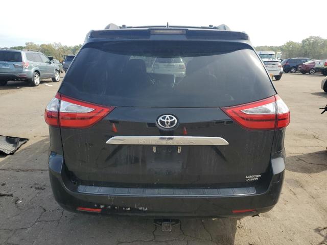 5TDDZ3DC3JS194793 - 2018 TOYOTA SIENNA XLE Schwarz Foto 6