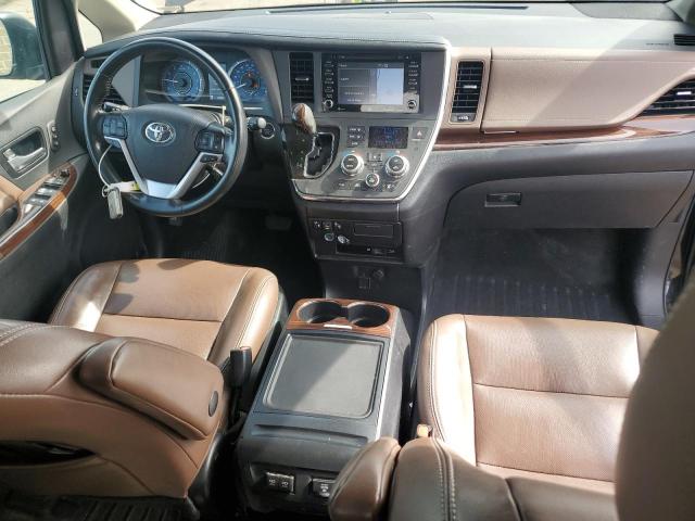 5TDDZ3DC3JS194793 - 2018 TOYOTA SIENNA XLE Schwarz Foto 8