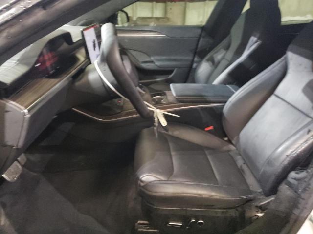 5YJSA1E58NF468129 - 2022 TESLA MODEL S BLACK photo 7