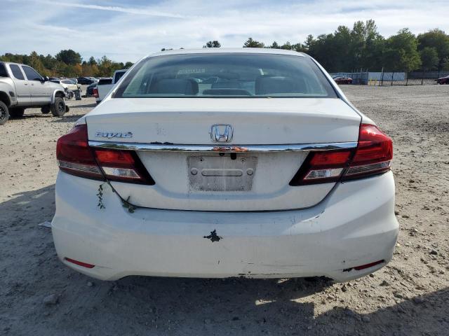 19XFB2F5XEE243509 - 2014 HONDA CIVIC LX WHITE photo 6