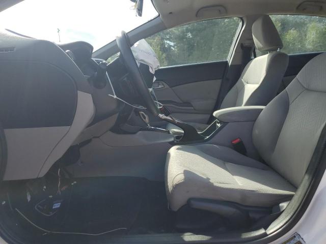 19XFB2F5XEE243509 - 2014 HONDA CIVIC LX WHITE photo 7