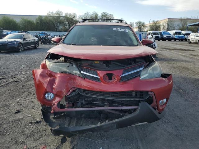 2T3WFREV9FW196123 - 2015 TOYOTA RAV4 XLE RED photo 5