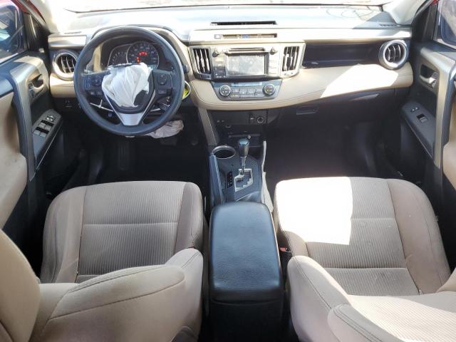 2T3WFREV9FW196123 - 2015 TOYOTA RAV4 XLE RED photo 8