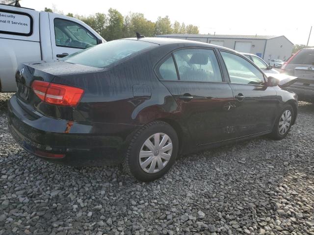3VW2K7AJ0FM338780 - 2015 VOLKSWAGEN JETTA BASE BLACK photo 3