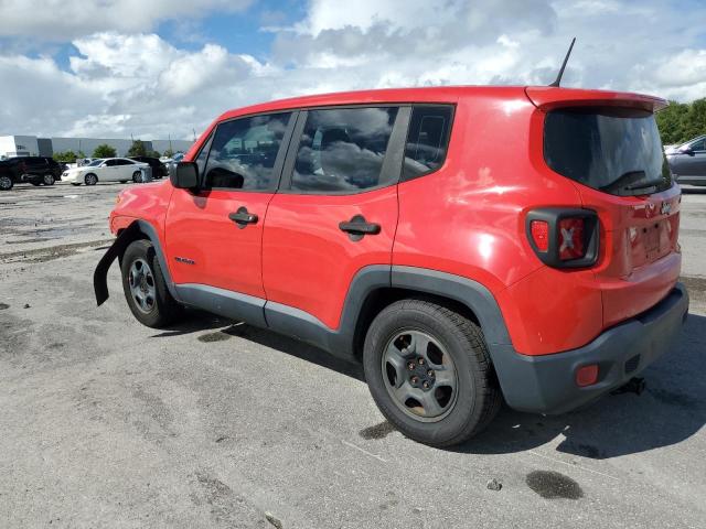 ZACCJAAT9FPC13962 - 2015 JEEP RENEGADE SPORT Rojo foto 2