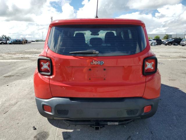ZACCJAAT9FPC13962 - 2015 JEEP RENEGADE SPORT Rojo foto 6