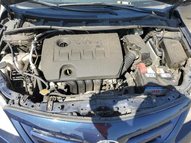 JTDBU4EE1DJ115523 - 2013 TOYOTA COROLLA BASE Niebieski zdjęcie 11