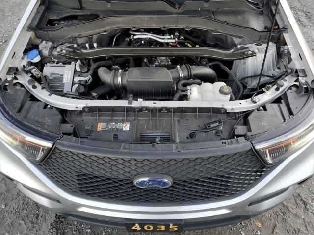 1FM5K8AC6PGA17180 - 2023 FORD EXPLORER POLICE INTERCEPTOR Gümüş foto 12