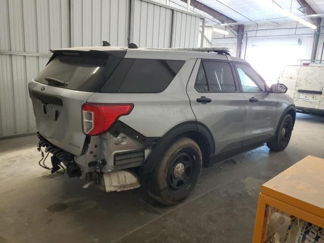 1FM5K8AC6PGA17180 - 2023 FORD EXPLORER POLICE INTERCEPTOR Gümüş foto 3