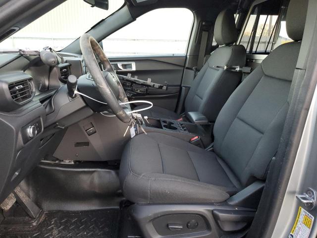 1FM5K8AC6PGA17180 - 2023 FORD EXPLORER POLICE INTERCEPTOR Gümüş foto 7