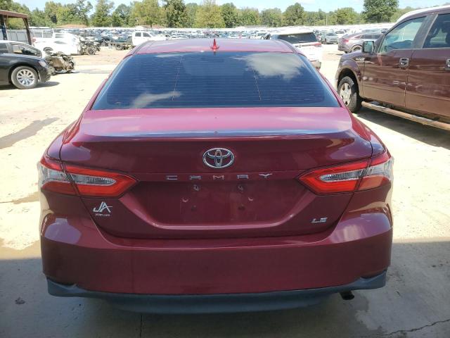 4T1C11AKXLU334416 - 2020 TOYOTA CAMRY LE Rojo foto 6