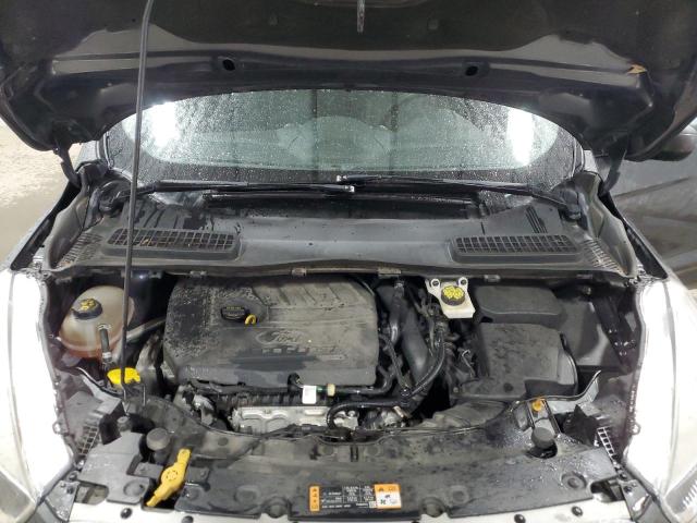 1FMCU9GD5JUD06082 - 2018 FORD ESCAPE SE Szary zdjęcie 12