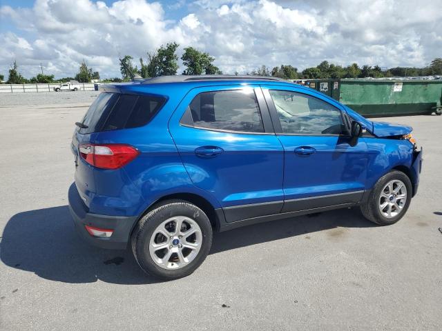 MAJ3S2GE9KC289391 - 2019 FORD ECOSPORT SE BLUE photo 3